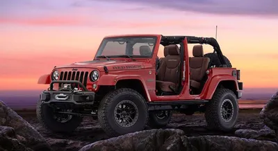 Jeep's Wrangler Red Rock Concept previews special edition
