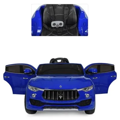 Детский электромобиль Джип Maserati Levante M 3629 EBLRS-4 синий ᐈ Купить с  доставкой по Украине | Интернет-магазин karapuzov.com.ua