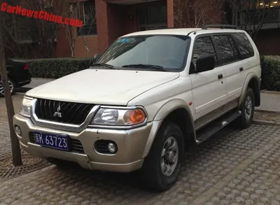 Spotted in China: Beijing-Jeep Mitsubishi Pajero Sport