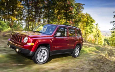 Black jeep patriot on a spaceship deck on Craiyon