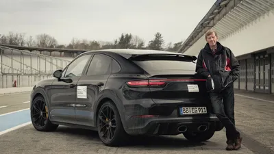 Walter Röhrl tests new high-performance model in the Cayenne product line -  Porsche Newsroom AUS