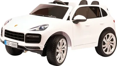 Купить Детский электромобиль ToyLand Джип Porsche Cayenne 4x4 белый  (YPD7496 Б)