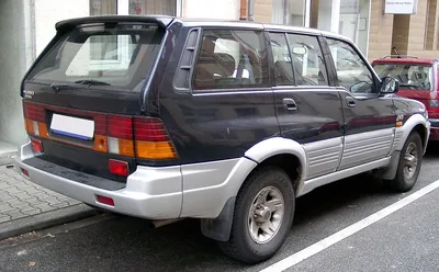 SsangYong Musso editorial photo. Image of drive, simple - 199276061