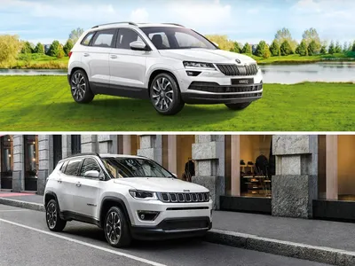 Family SUV review: 2020 Skoda Karoq v Jeep Compass comparison - Drive