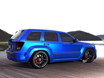 Candy Blue Jeep Grand Cherokee SRT-8 Deserves Some Hellcat-Inspired Virtual  Love - autoevolution