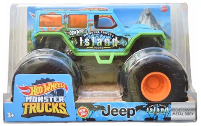 hot wheels jurassic park jeep Monster Truck | eBay