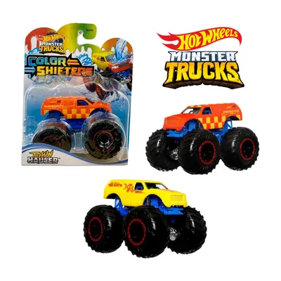Машинка-внедорожник Hot Wheels Monster Trucks Измени цвет HGX06-04 |  hot-wheels.com.ua