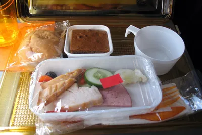 Питание в самолете. Чем вас будут кормить на борту самолета. Фото