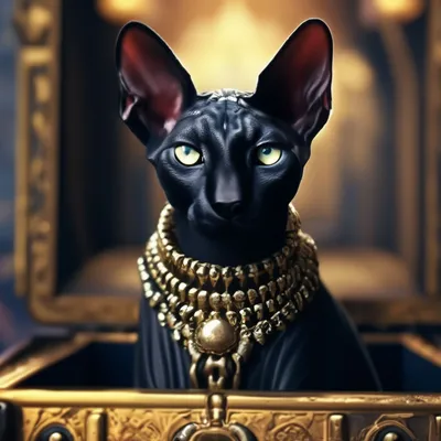 Древний египетский кот 3D Модель $15 - .obj .fbx .stl - Free3D