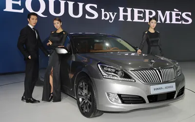 Hermes-Customized Hyundai Equus Shown in Seoul