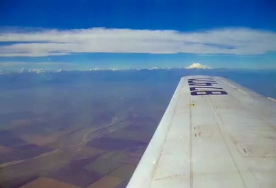 Эльбрус с самолета - 76 фото