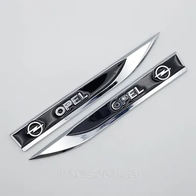Эмблема на крыло Opel (хром+чёрный) (ID#1147421116), цена: 429 ₴, купить на  Prom.ua