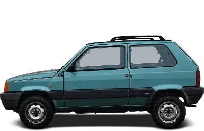 Car Press Photo - Fiat Panda - Light Blue - Front / Side View | eBay