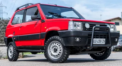 Restored 1986 Fiat Panda 4×4 Is A Cute But Rugged Italian Off-Roader |  Carscoops