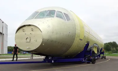 Состыкован фюзеляж первого дальнемагистрального пассажирского самолета  Ил-96-400М» в блоге «Авиация» - Сделано у нас