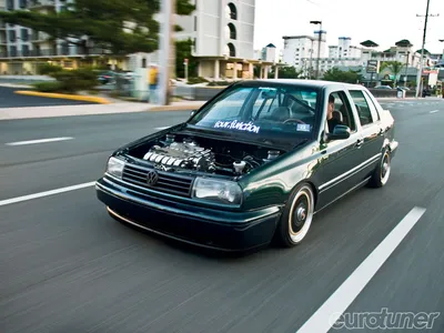 2013 Volkswagen Jetta TDI with 17x8 BBS Super Rs and Michelin 225x45 on Air  Suspension | 933602 | Fitment Industries