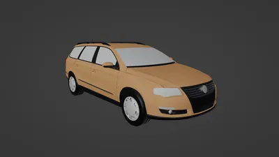 STL file Volkswagen Passat B6 Hatchback 🚗・3D print design to download・Cults