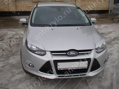 Бампер передний Ford Focus 3 цвет Белый Frozen White 7 VTA — Твой бампер