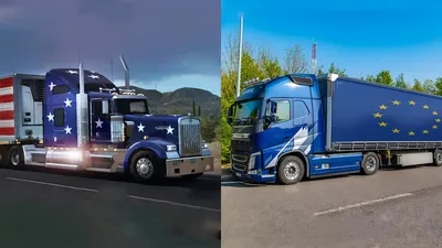 Почему американские грузовики так сильно отличаются от европейских? /  Автомобили, транспорт и аксессуары / iXBT Live