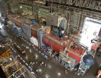Самая современная атомная подводная лодка США класса «USS Virginia» —  korabley.net