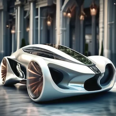 Автомобиль будущего, максимальная …» — создано в Шедевруме