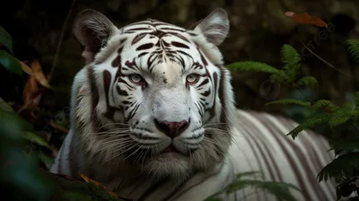 Белый тигр заставка на телефон - 54 фото