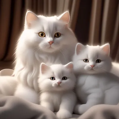 Белые кошки: популярные породы и мифы про кошек с белым окрасом