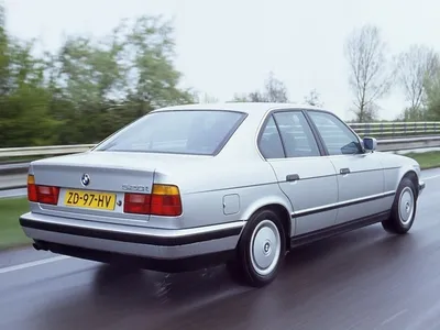 BMW 5 серии 3 поколение (E34), Седан - технические характеристики,  модельный ряд, комплектации, модификации, полный список моделей, кузова БМВ  5 серии
