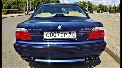 Редкую BMW Alpina B12 с украинскими номерами продадут с аукциона в Канаде