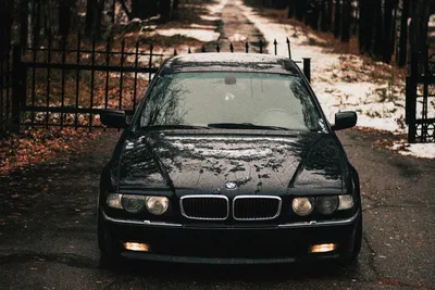 Номерной знак и фильм Бумер и Бумер: фильм второй — BMW 7 series (E38), 4,4  л, 1999 года | другое | DRIVE2