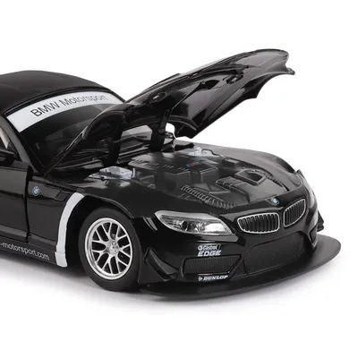 Автопанорама Машинка BMW Z4 GT3 черный 1:24 металл JВ1200122 с 3 лет —  купить в интернет-магазине по низкой цене на Яндекс Маркете