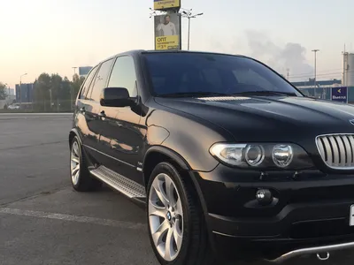 BMW X5 (E53) 4.6 бензиновый 2003 | Чёрный на чёрном 4.6 на DRIVE2