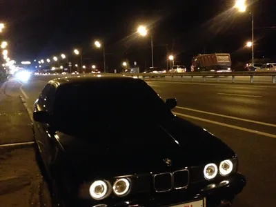 Фотография BMW 2014 bmw 4 series coupe ночью Автомобили 2436x1521