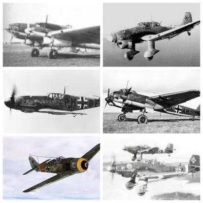 Боевые самолёты. Двухмоторные истребители-бомбардировщики Второй мировой  войны