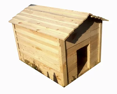 Заказать Будка для собаки деревянная (собачья будка) \"Дворняга\" 50х70  внутри по доступной цене от ⭐️ \"Альткачель\" - 1376378566