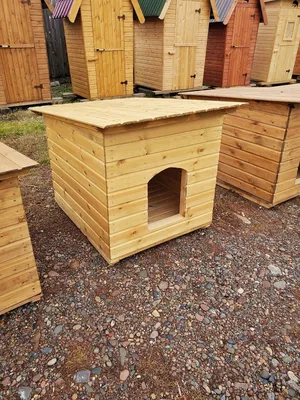 Утеплённая будка с окошком для собаки №13 🚩 Цены, фото, описание, заказ