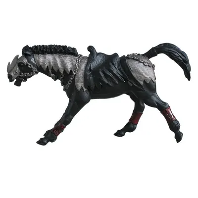 Красивый черный конь - красивые фото