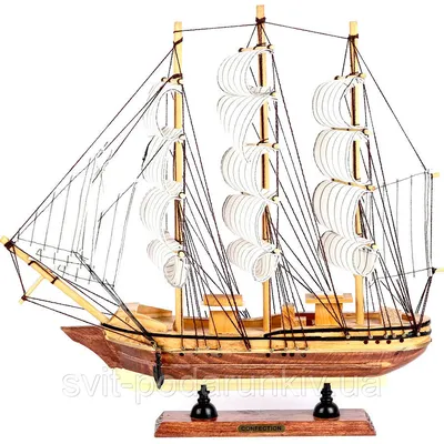 Модель корабля из дерева 34 см 6806G (ID#489488690), цена: 1437.50 ₴,  купить на Prom.ua