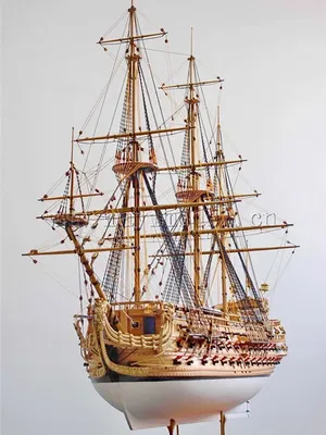 Старинный деревянный корабль, ночь, …» — создано в Шедевруме