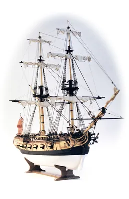 MODELCRAFT Сборная модель из дерева корабль деревянный конструктор LION