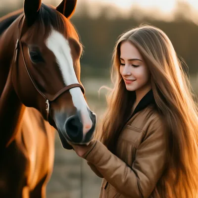 Блондинка на лошади со спины - 39 фото