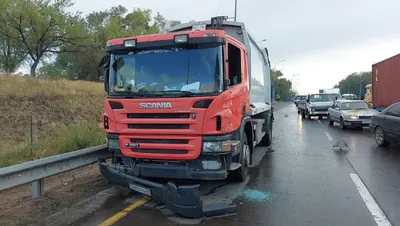 Массовое ДТП грузовиков - 24krasnodar.ru