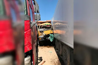 Трое пострадали в ДТП с участием 3 грузовиков и легкового авто в Ангрене –  Новости Узбекистана – Газета.uz