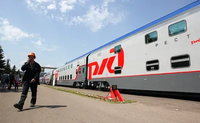 РЖД показали новый вагон-бистро в двухэтажном поезде - РИА Новости,  19.08.2022