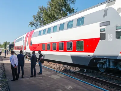 Из Москвы в Адлер отправился первый двухэтажный поезд в России — РБК