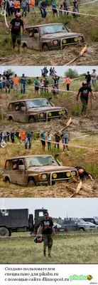 Тигры» грязи не боятся: джип-триал в Нерюнгри