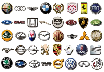 Фото эмблем всех автомобилей 