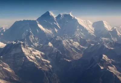 Эверест вид с самолета - 31 фото