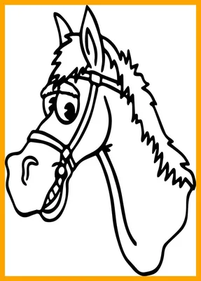 Как нарисовать голову лошади в анфас карандашом. Шаг за шагом. - YouTube