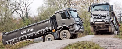 Строительно-внедорожное семейство грузовиков Mercedes-Benz Arocs